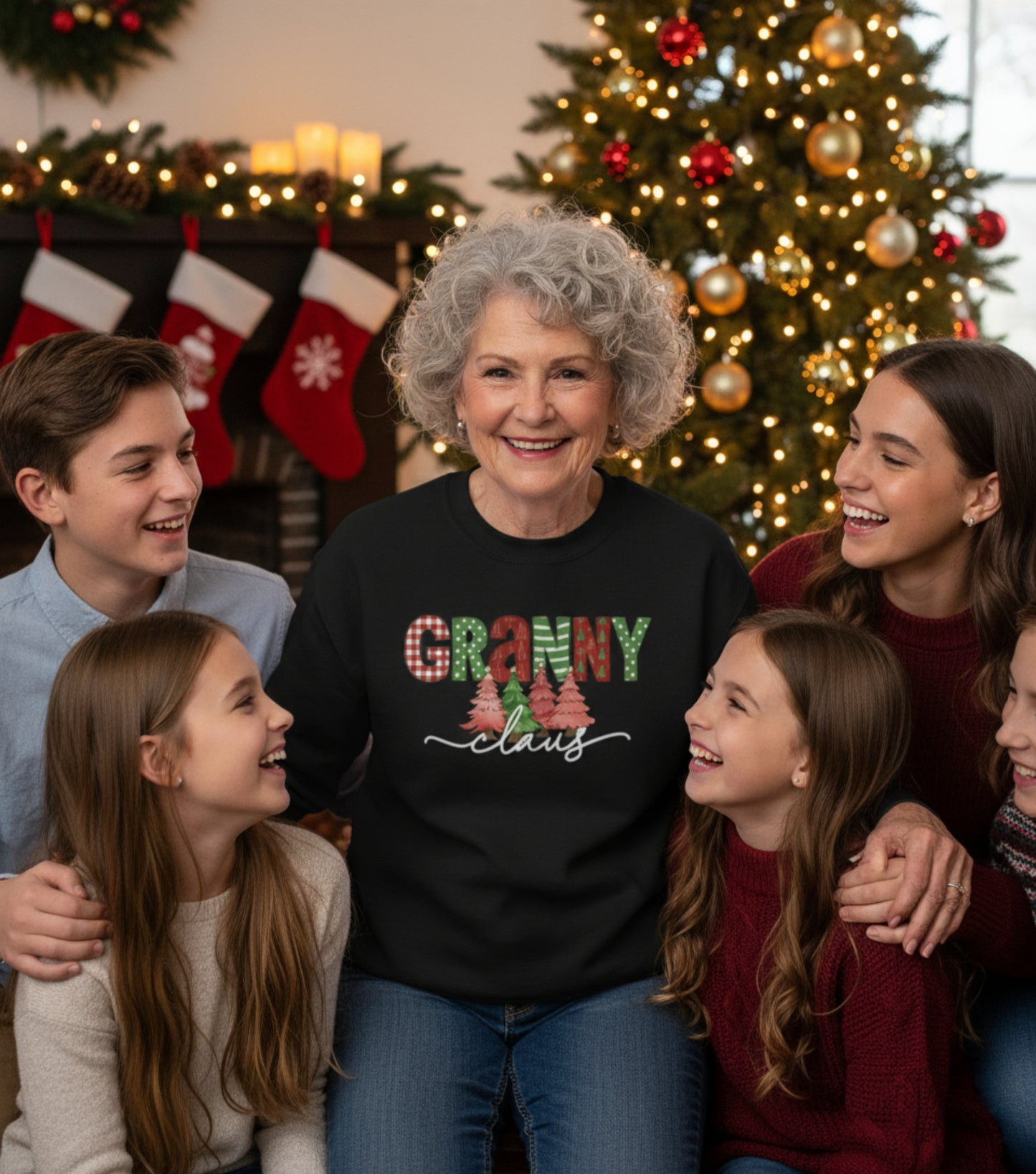 Granny Christmas Sweatshirt – Festive Holiday Design