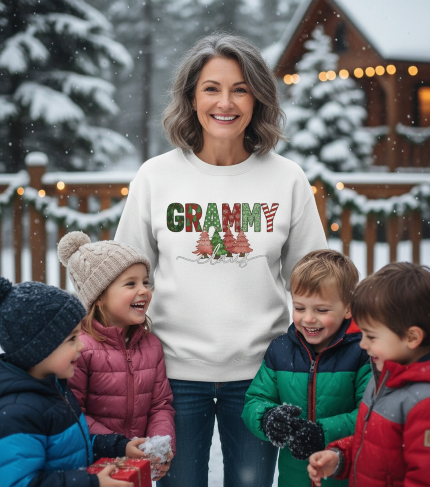 Grammy Christmas Sweatshirt – Festive Holiday Design