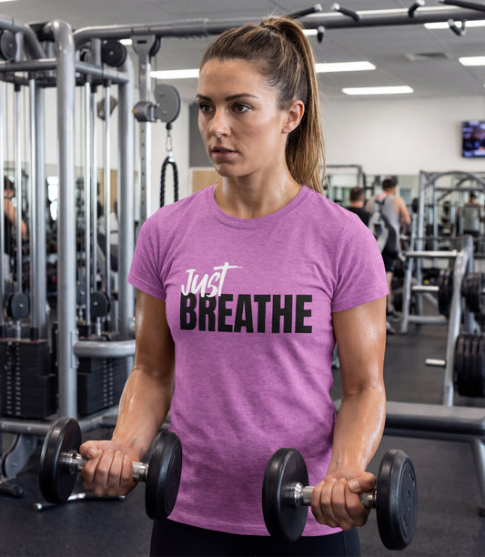 Just Breathe Graphic Tee