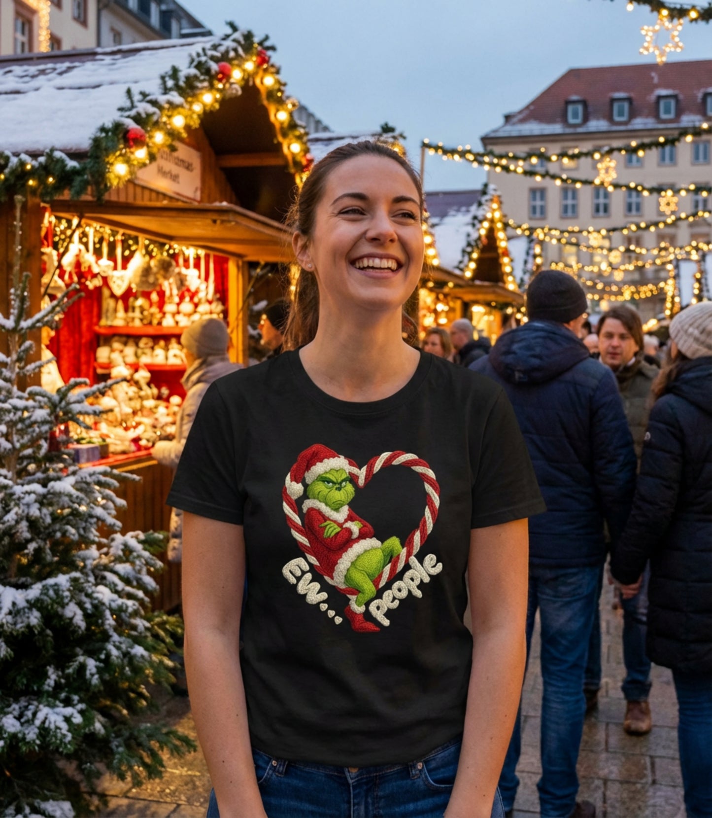 'Ew...People' Christmas T-Shirt