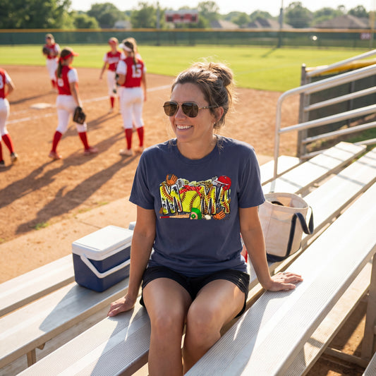 Baseball Gear Graffiti T-Shirt