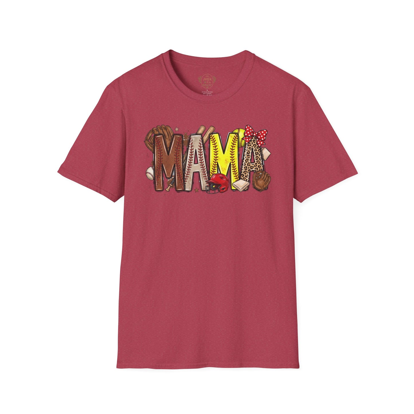 Game Day Mama Graphic Tee – Baseball & Softball Mom Shirt