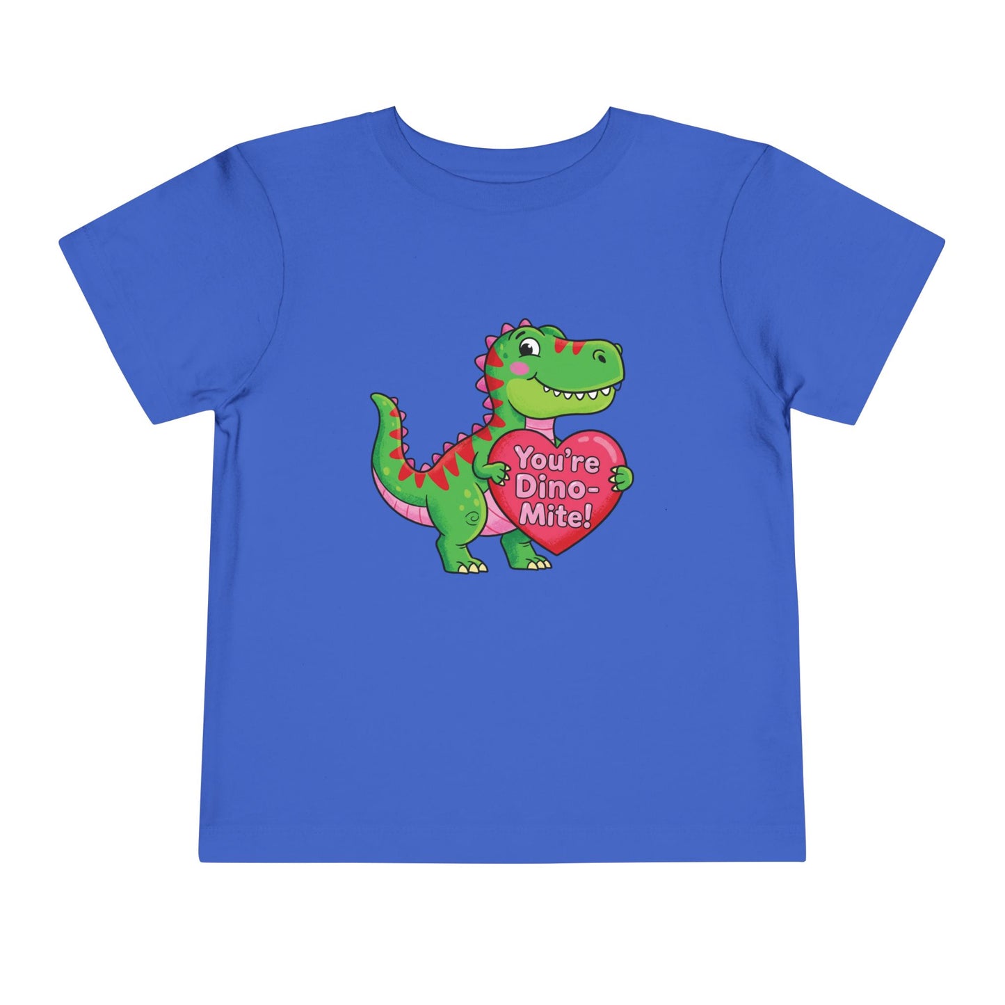 Toddler Tee — 'You're Dino-Mite!' Cute Valentine Dinosaur Shirt