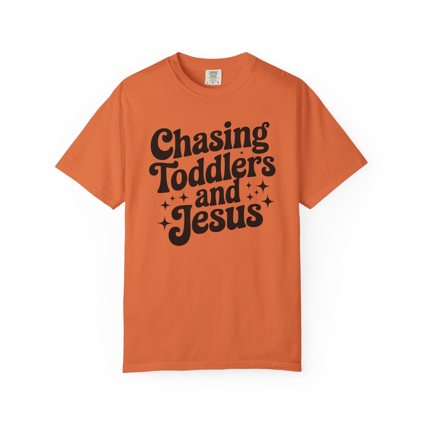 Chasing Toddlers and Jesus Graphic Tee