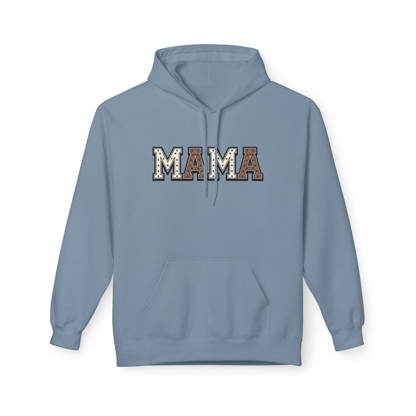 Mama Fleece Hoodie - Cozy Unisex Midweight Sweatshirt for Moms