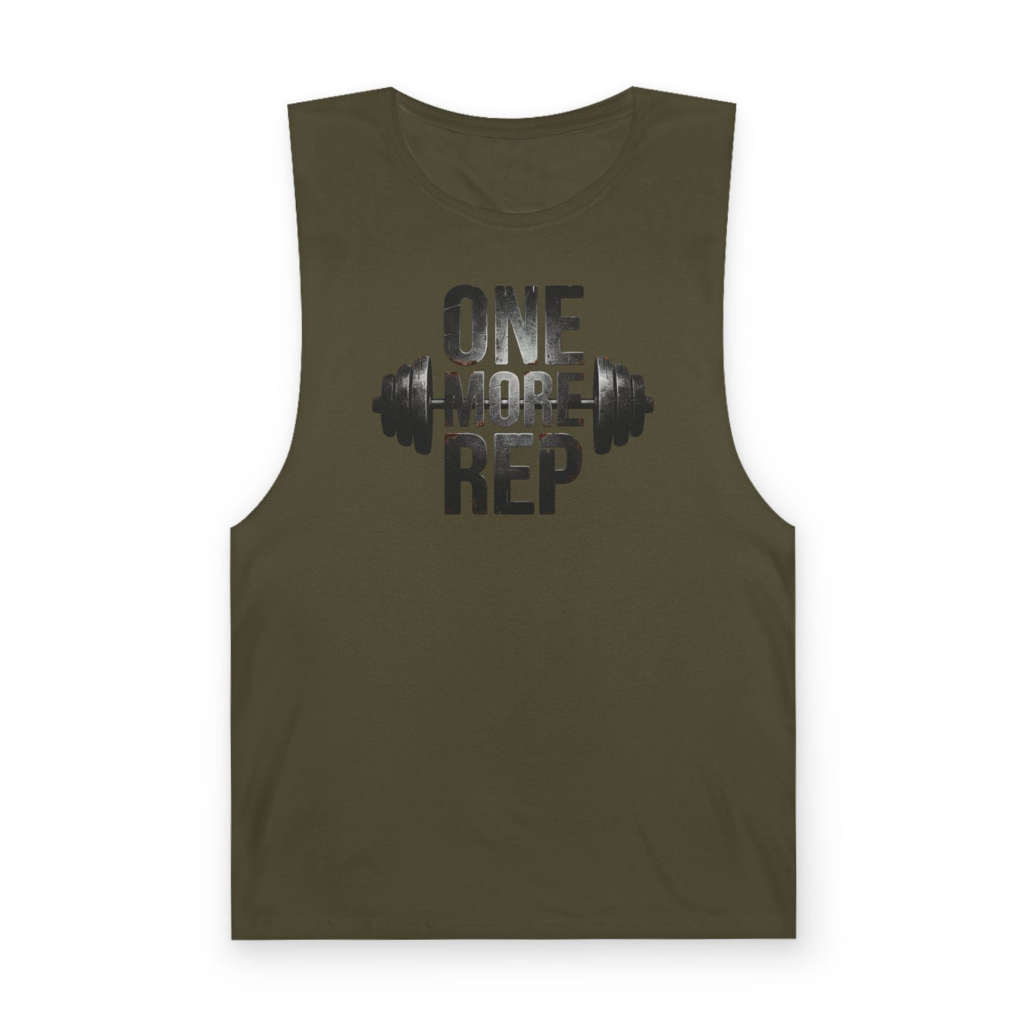One More Rep Tank Top — Gym Workout Muscle Tank