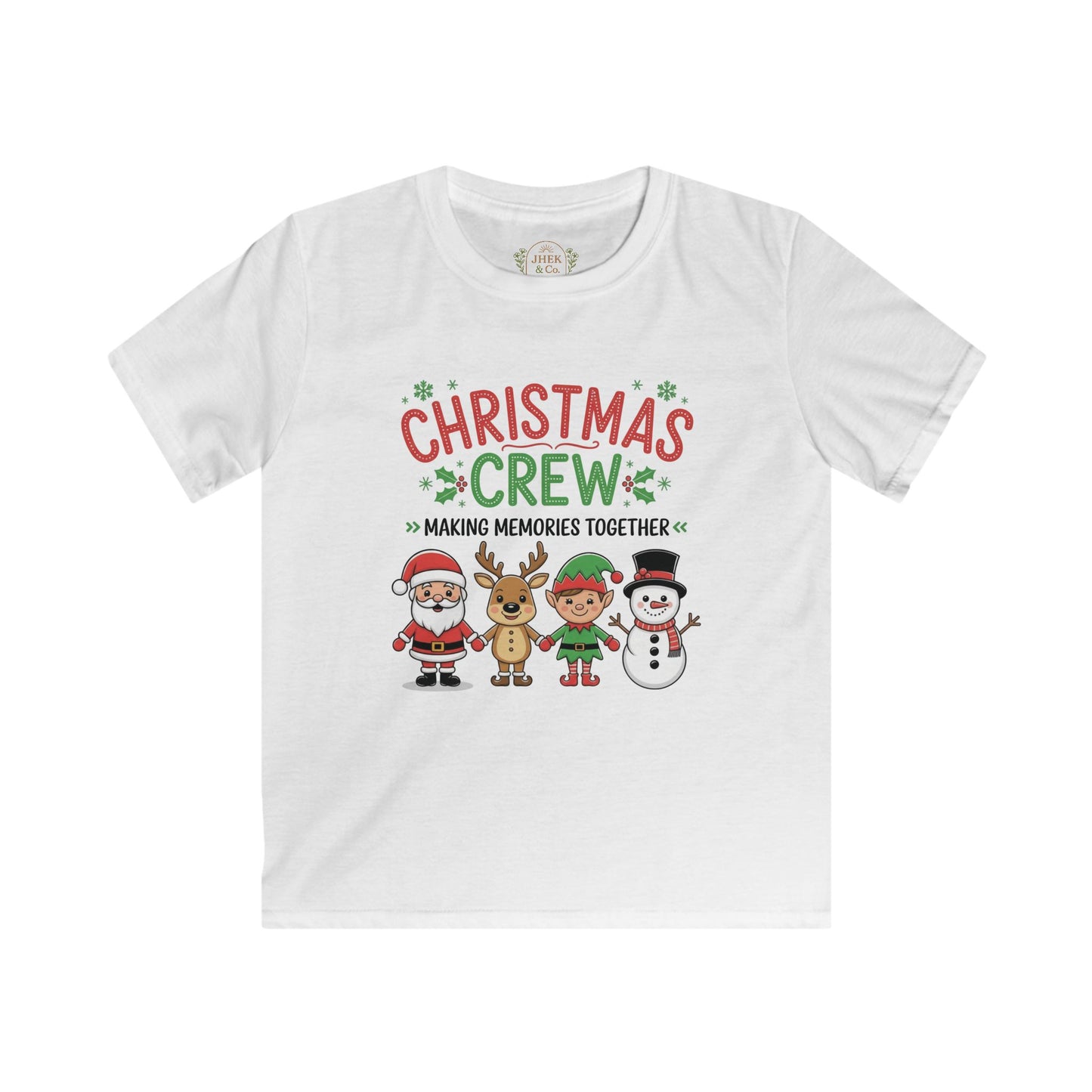 Kids “Christmas Crew: Making Memories Together” Holiday Shirt