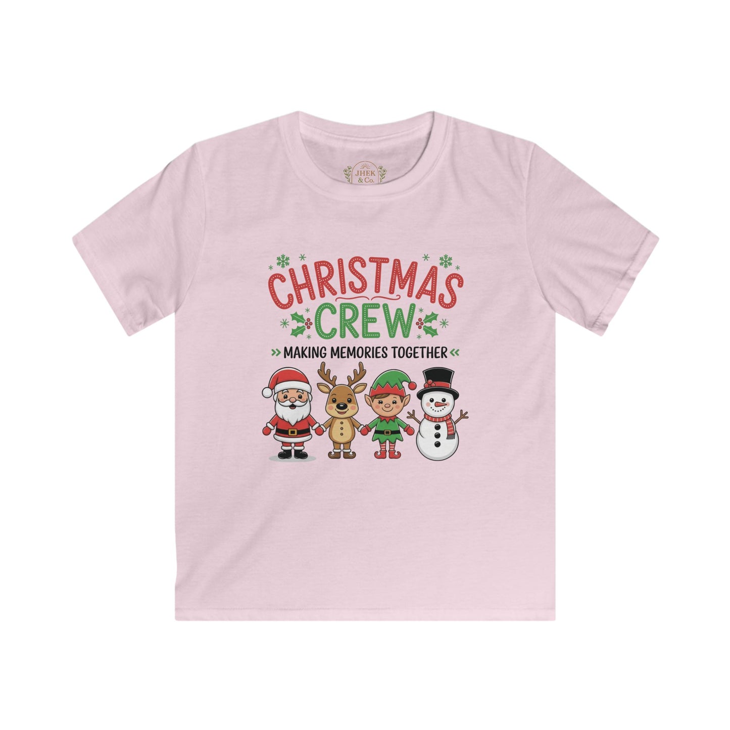Kids “Christmas Crew: Making Memories Together” Holiday Shirt