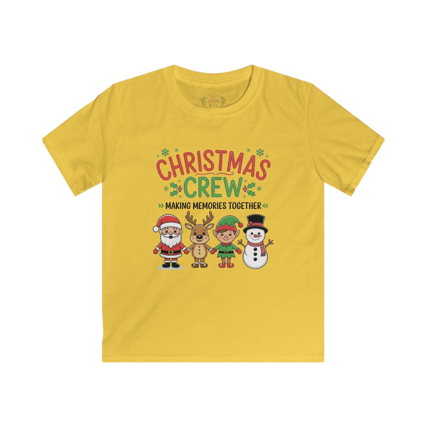 Kids “Christmas Crew: Making Memories Together” Holiday Shirt