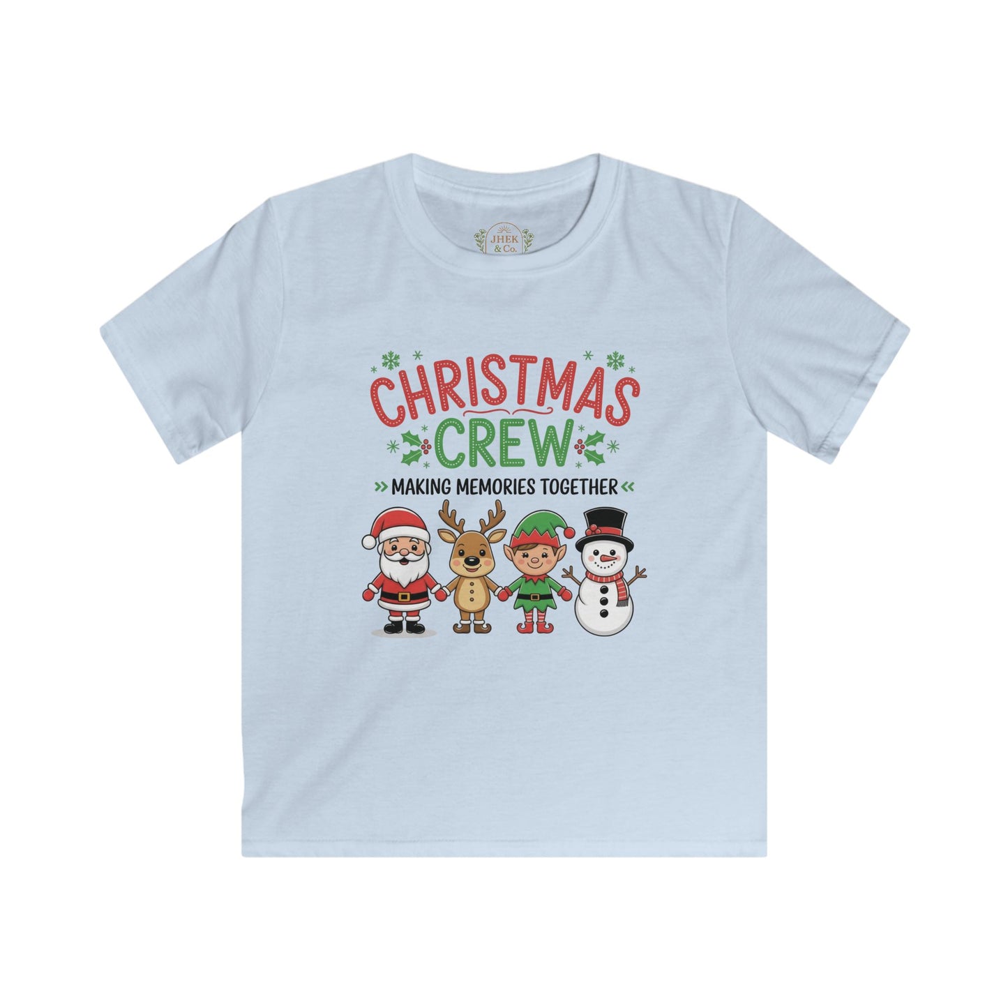 Kids “Christmas Crew: Making Memories Together” Holiday Shirt