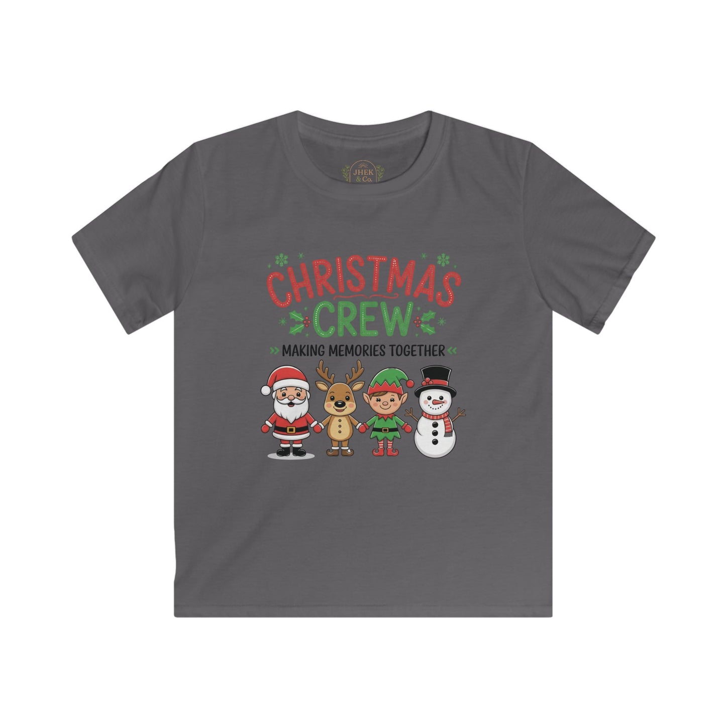 Kids “Christmas Crew: Making Memories Together” Holiday Shirt