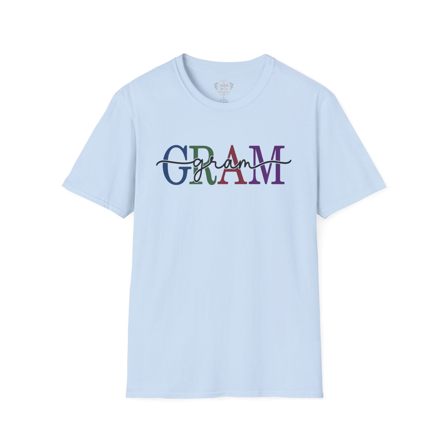 GRAM Rainbow Script Graphic Tee