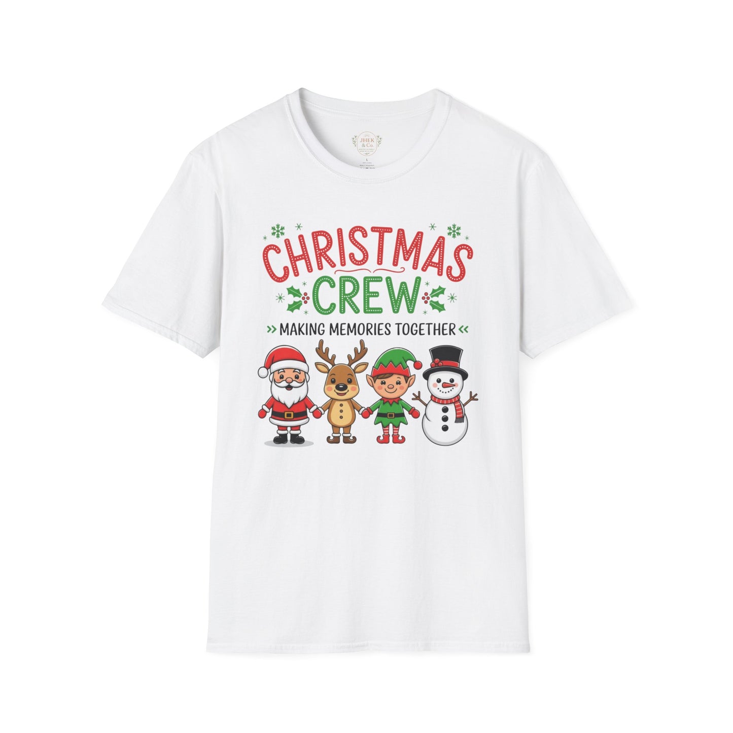 Adult Christmas Crew T-Shirt — Making Memories Together Holiday Tee