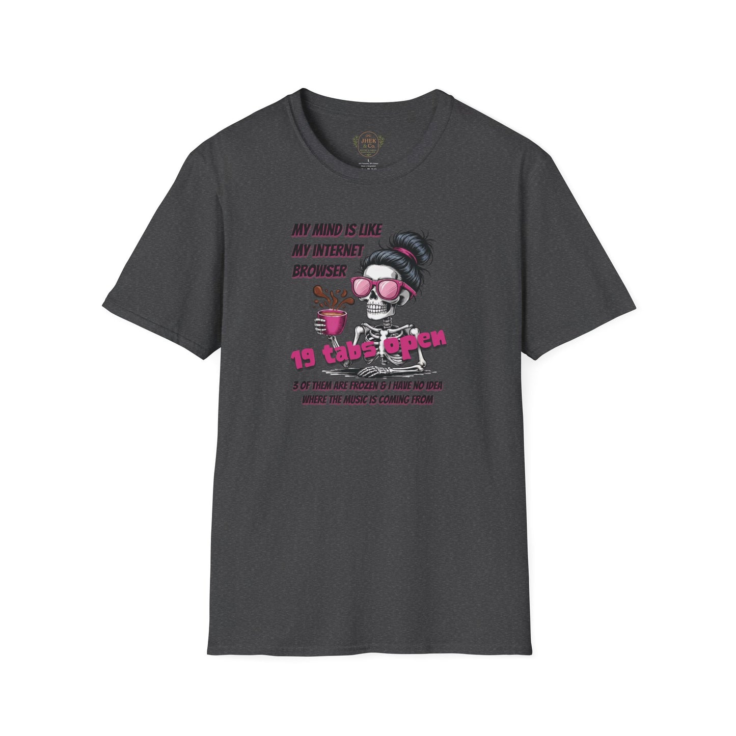 “My Mind Is Like My Internet Browser” Graphic Tee