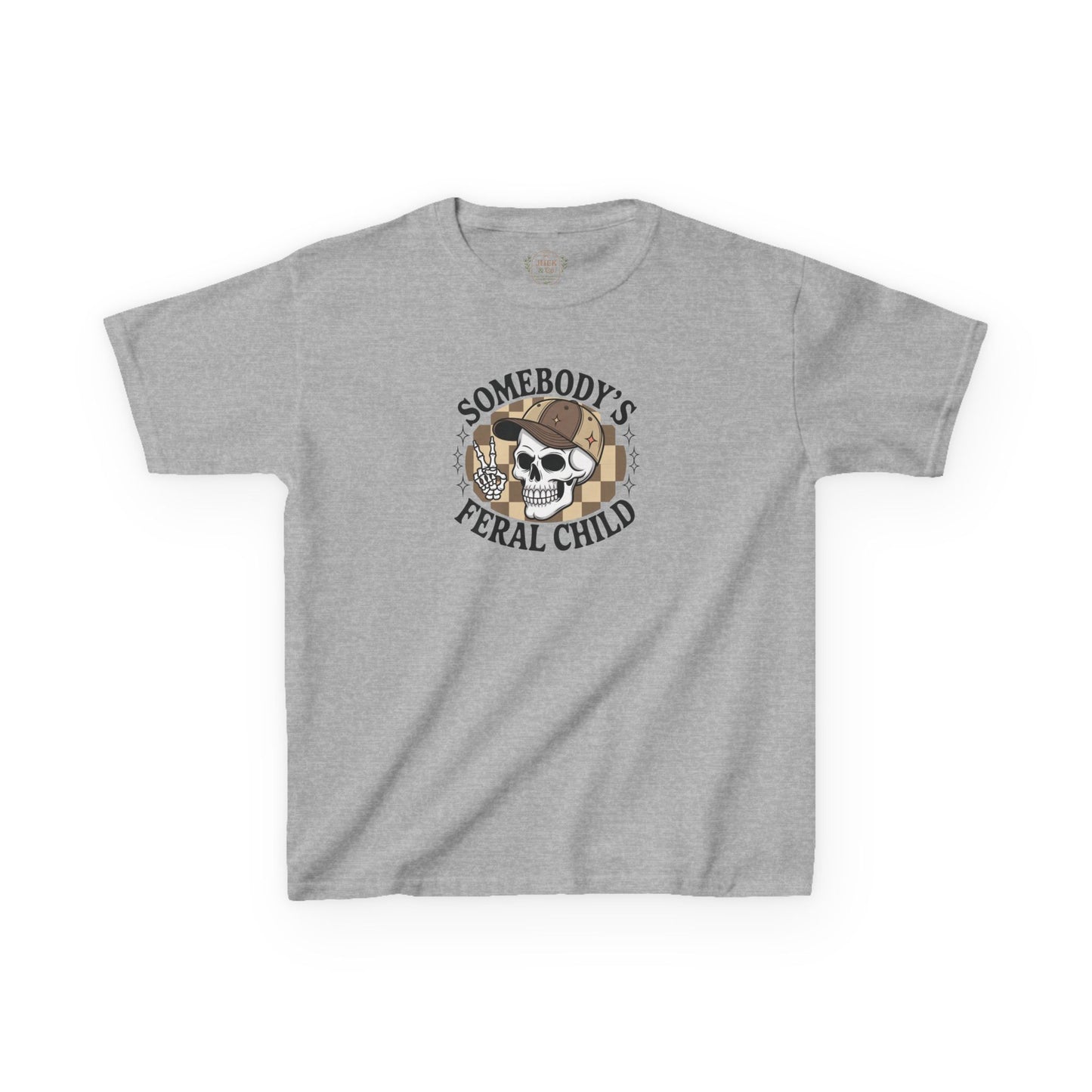 Somebody's Feral Child Kids Graphic Tee