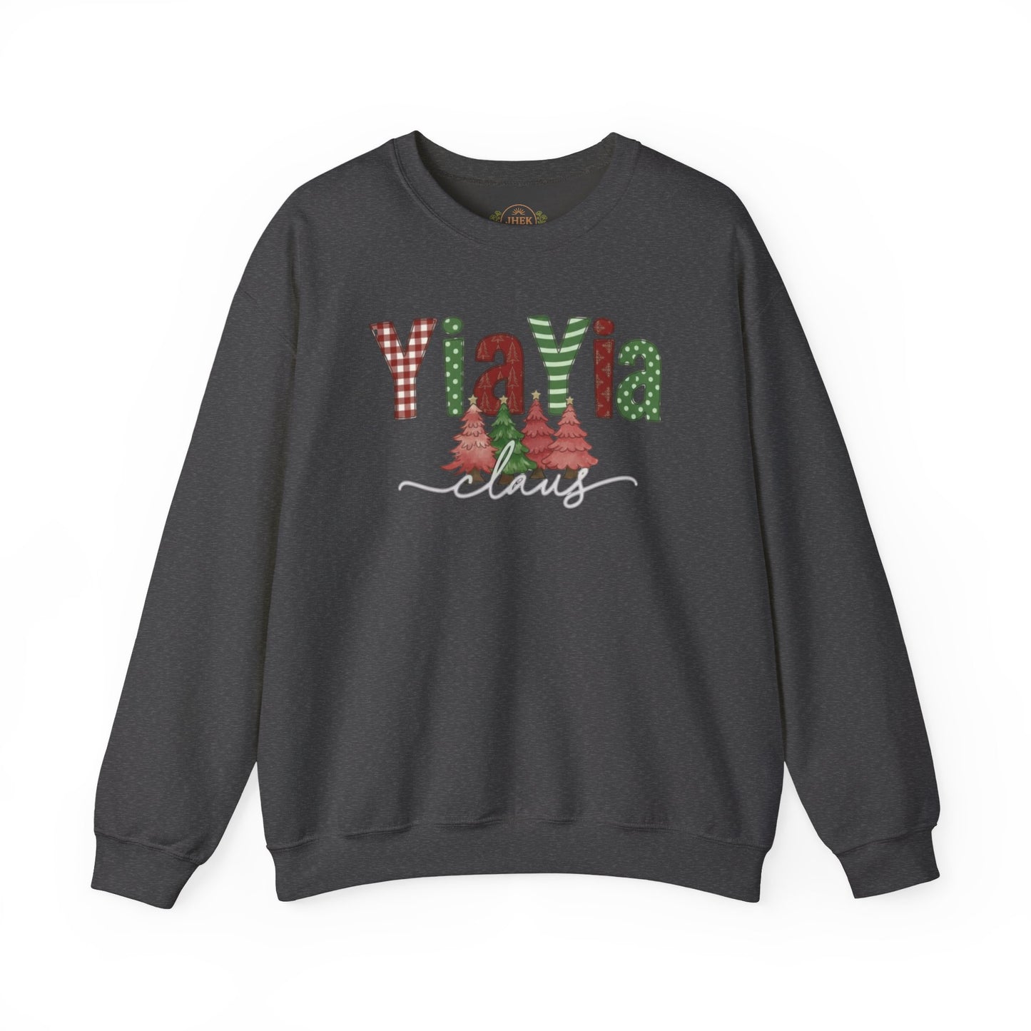 Yia Yia Christmas Sweatshirt – Festive Holiday Design