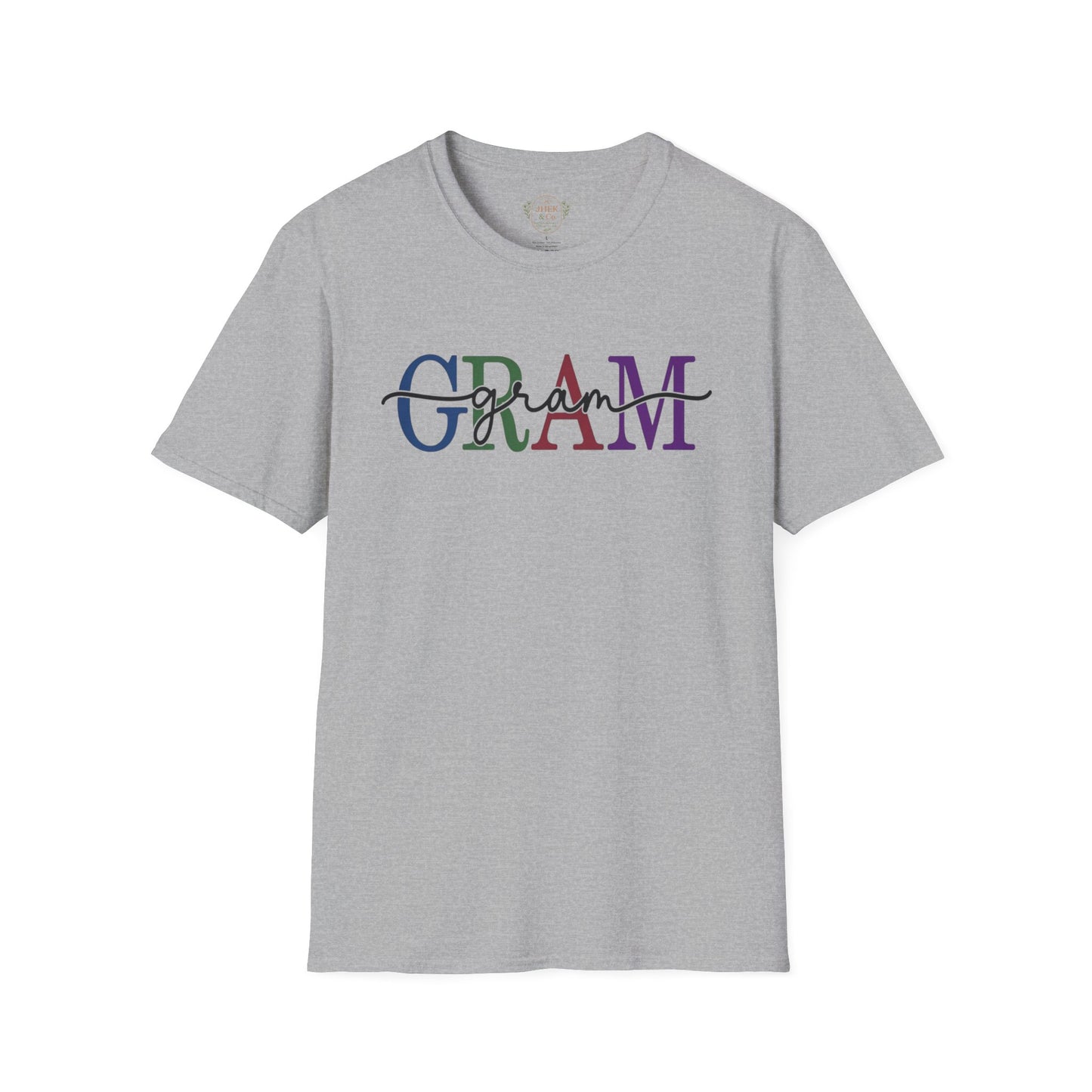 GRAM Rainbow Script Graphic Tee