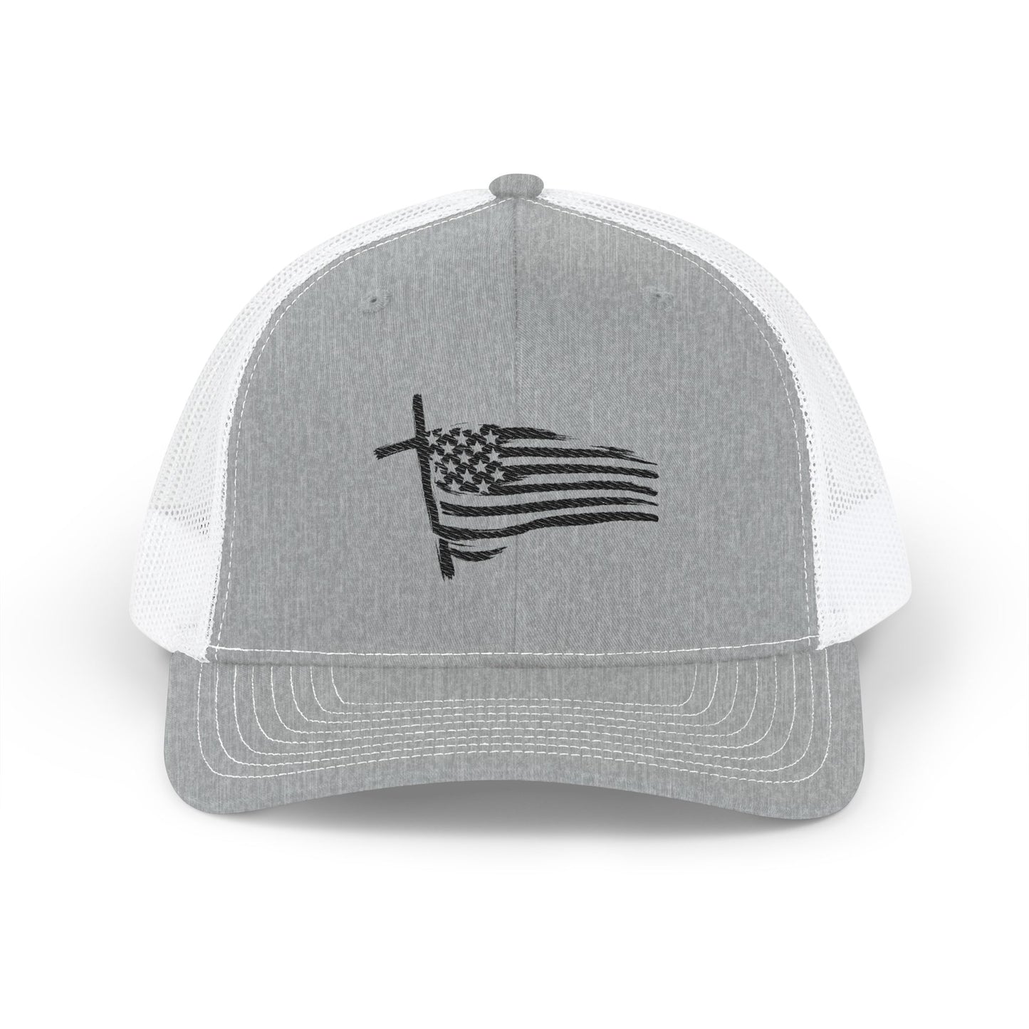 Faith & Freedom Embroidered Trucker Hat | Richardson 112