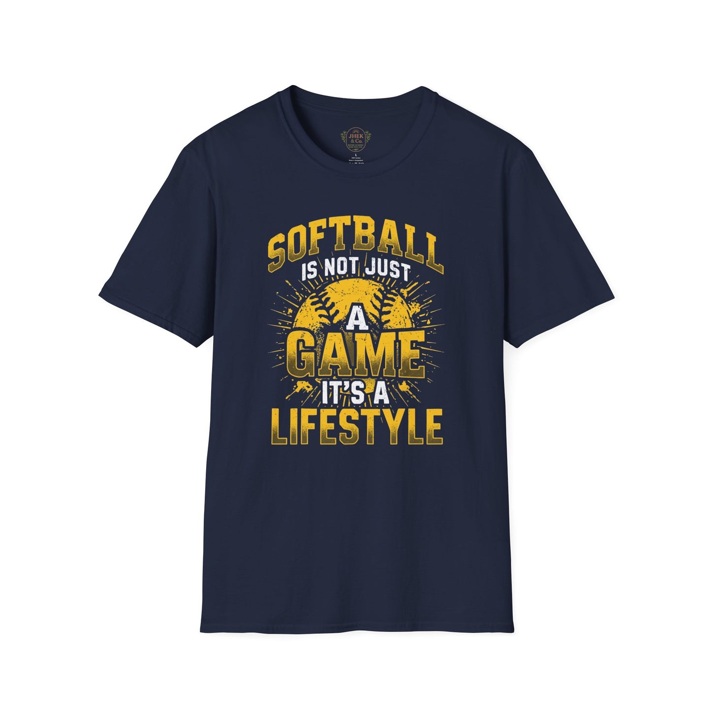 Softball Is Not Just A Game Tee — "It's A Lifestyle" T-Shirt