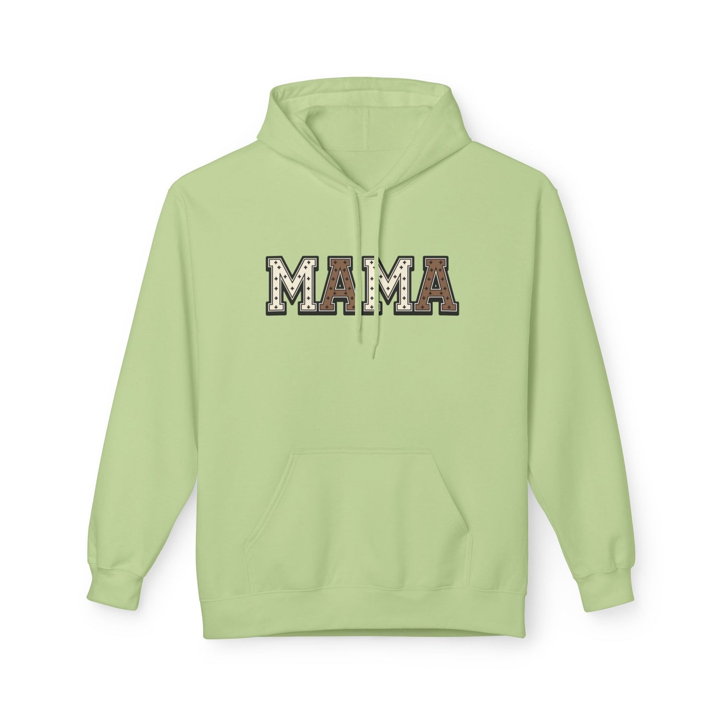Mama Fleece Hoodie - Cozy Unisex Midweight Sweatshirt for Moms