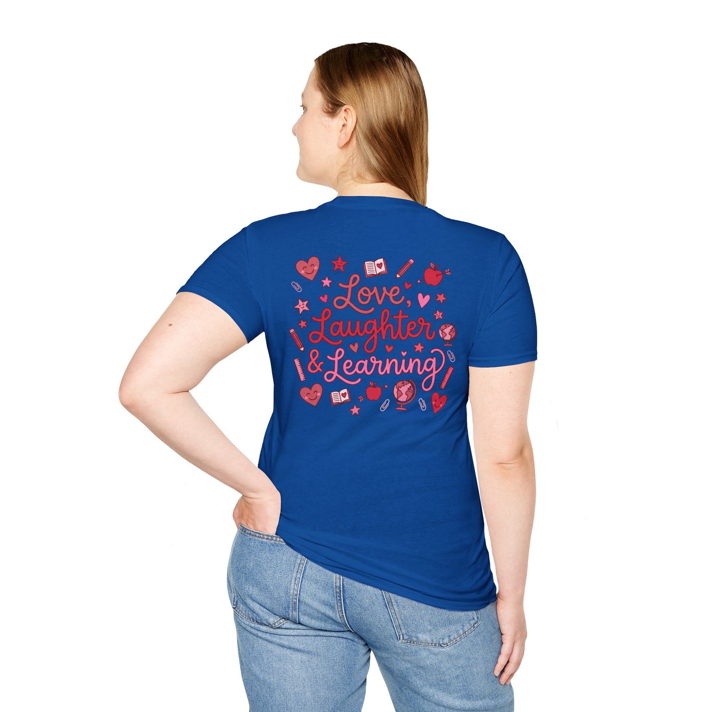 Teacher 'Love, Laughter & Learning' T-Shirt
