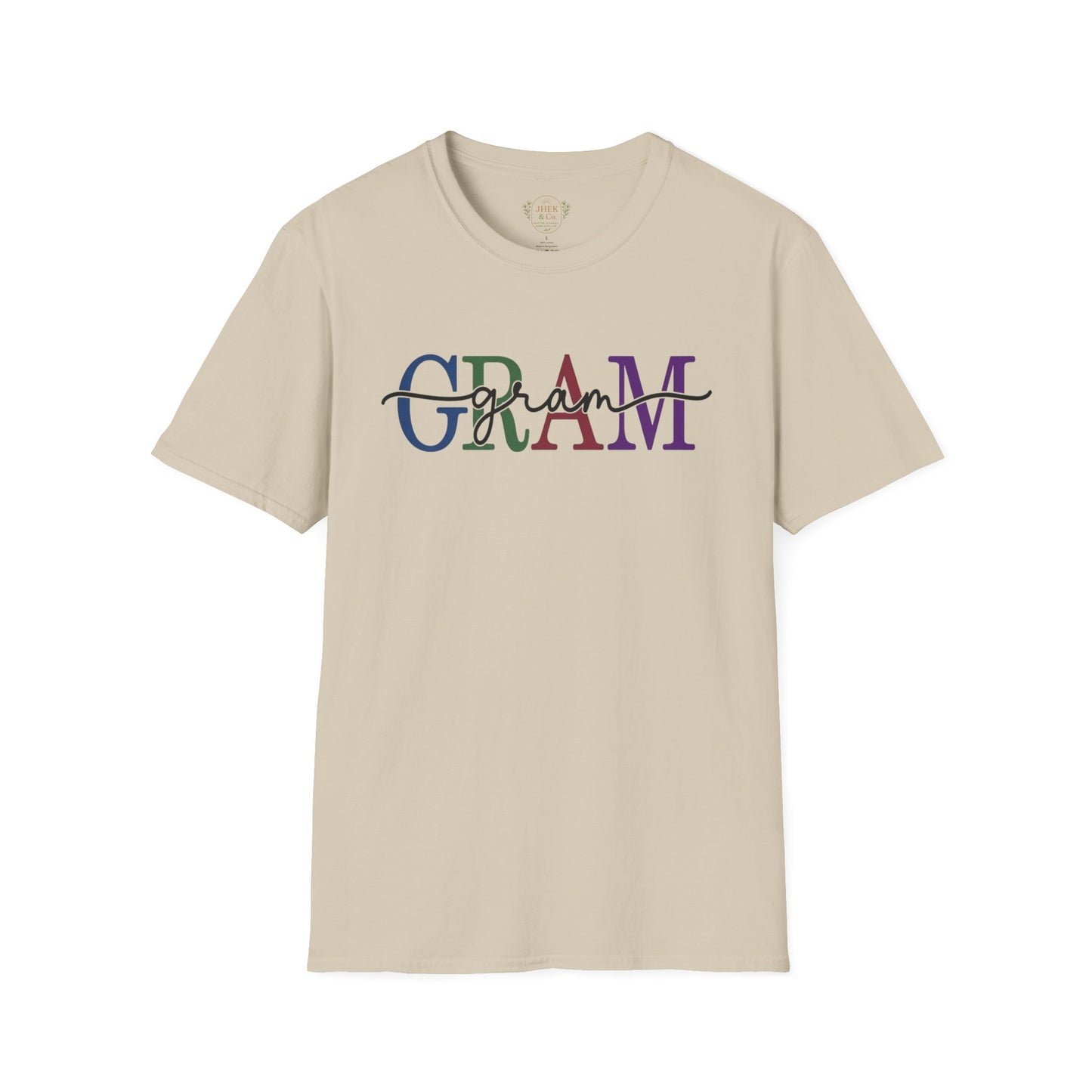 GRAM Rainbow Script Graphic Tee