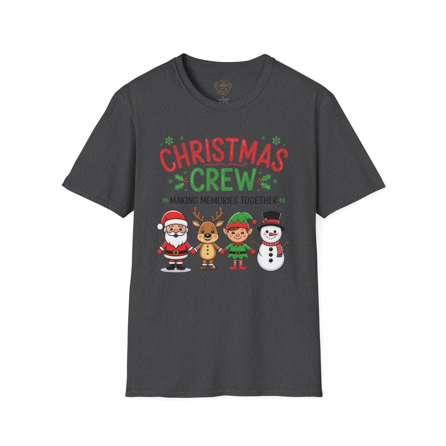 Adult Christmas Crew T-Shirt — Making Memories Together Holiday Tee