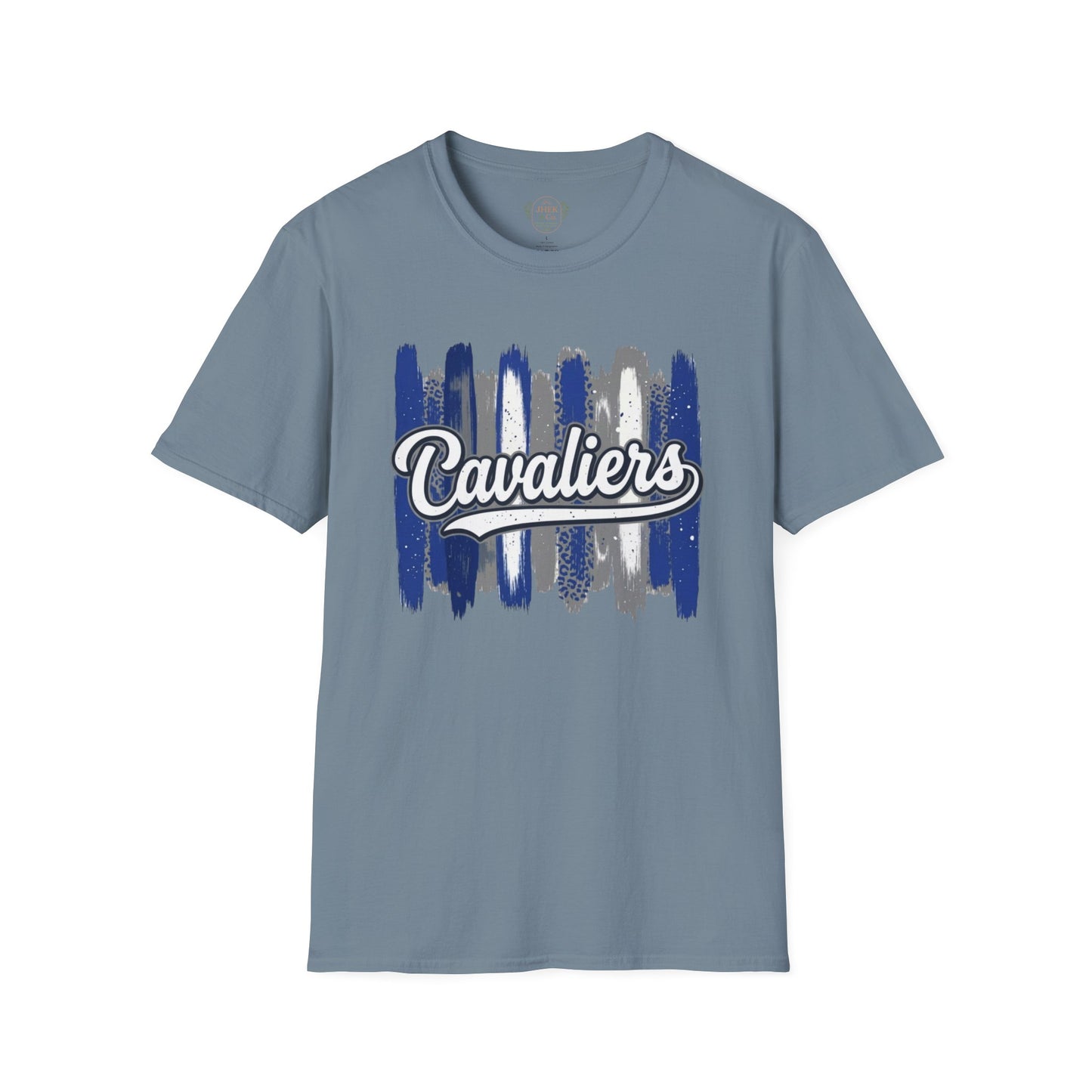 Cavaliers Brushstroke T-Shirt — Vintage Script School Spirit Tee