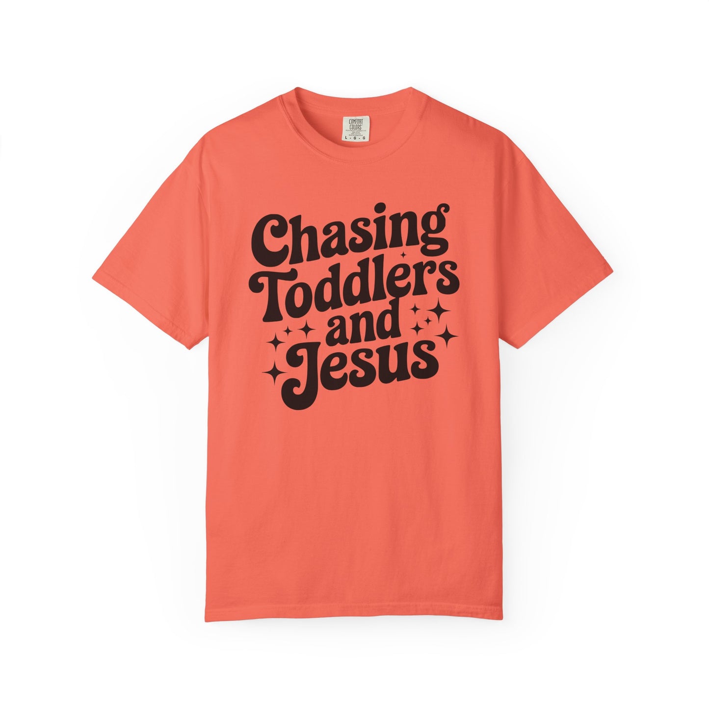 Chasing Toddlers and Jesus Graphic Tee