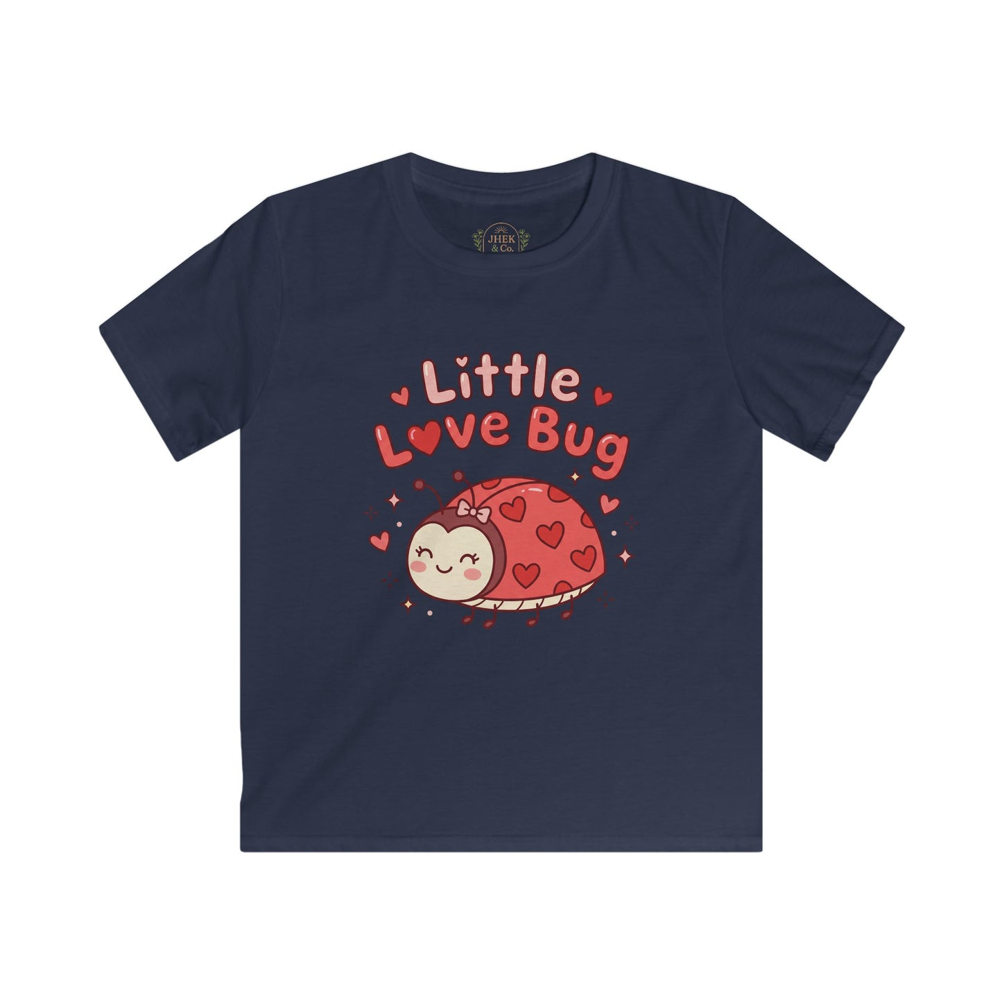 Kids Tee – "Little Love Bug" Cute Valentine Ladybug Shirt for Toddlers & Children