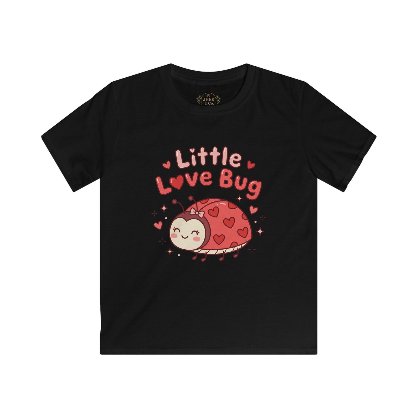 Kids Tee – "Little Love Bug" Cute Valentine Ladybug Shirt for Toddlers & Children