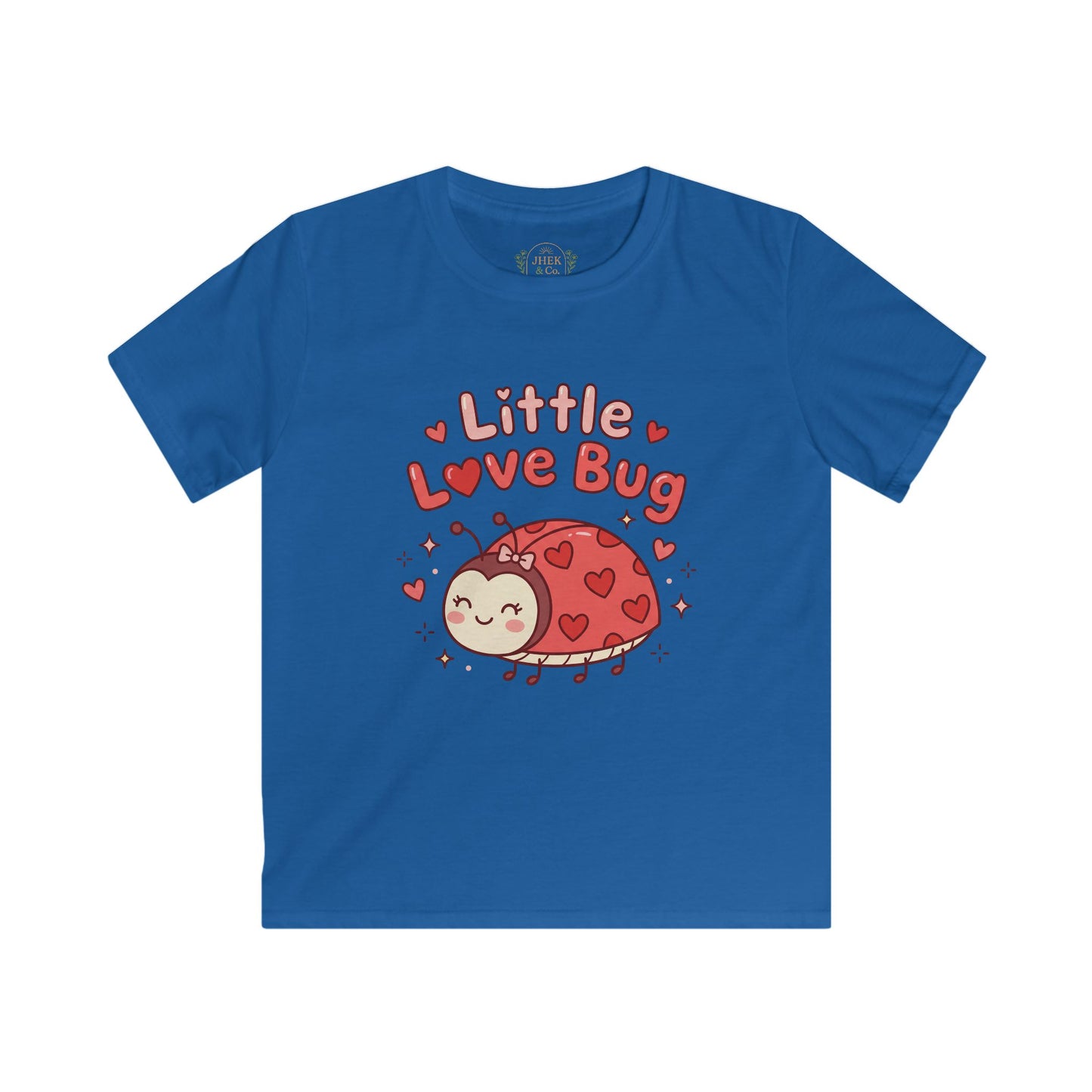 Kids Tee – "Little Love Bug" Cute Valentine Ladybug Shirt for Toddlers & Children