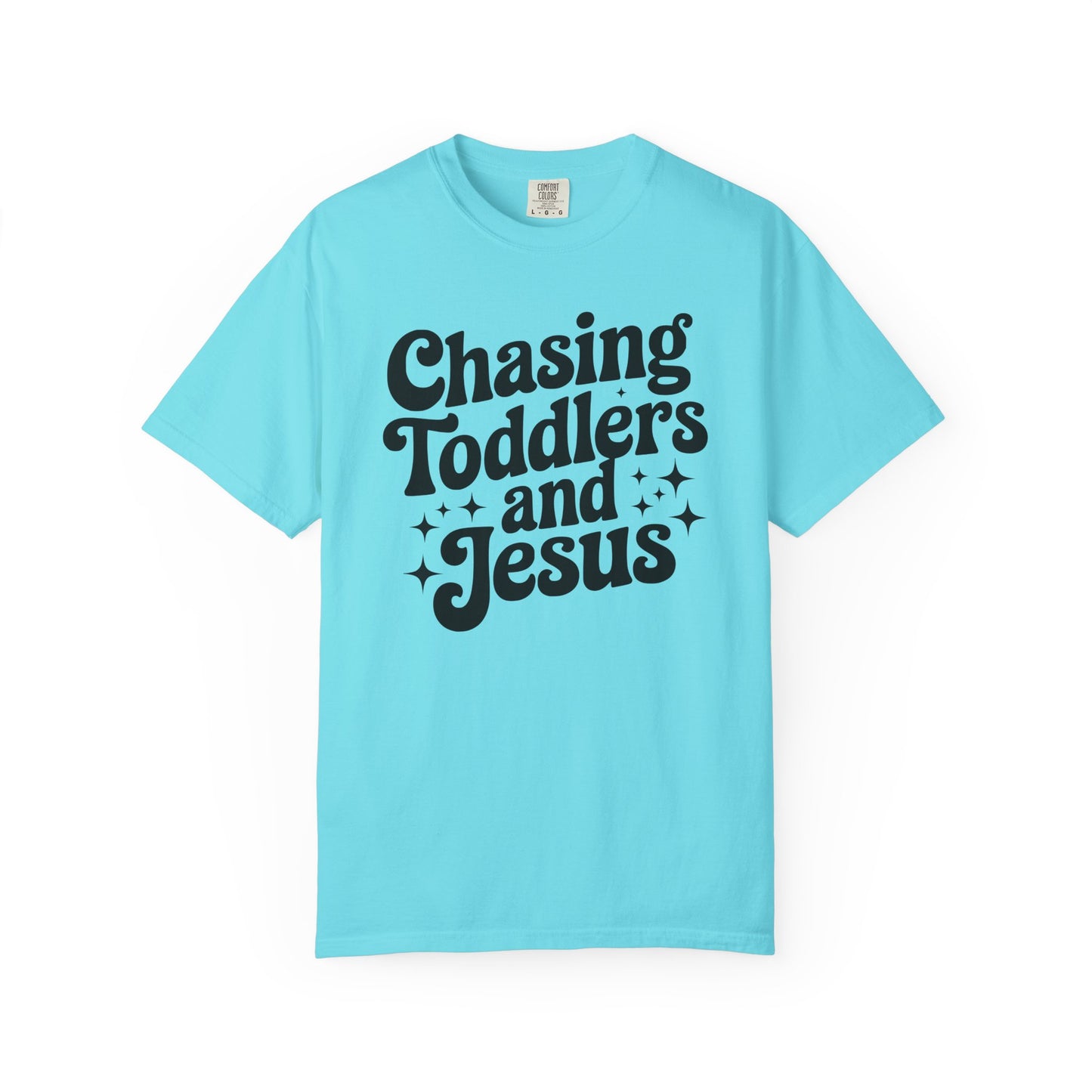 Chasing Toddlers and Jesus Graphic Tee