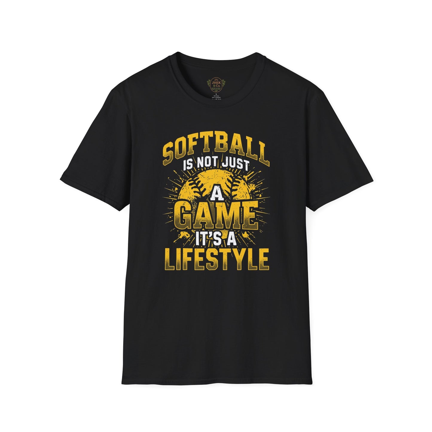 Softball Is Not Just A Game Tee — "It's A Lifestyle" T-Shirt
