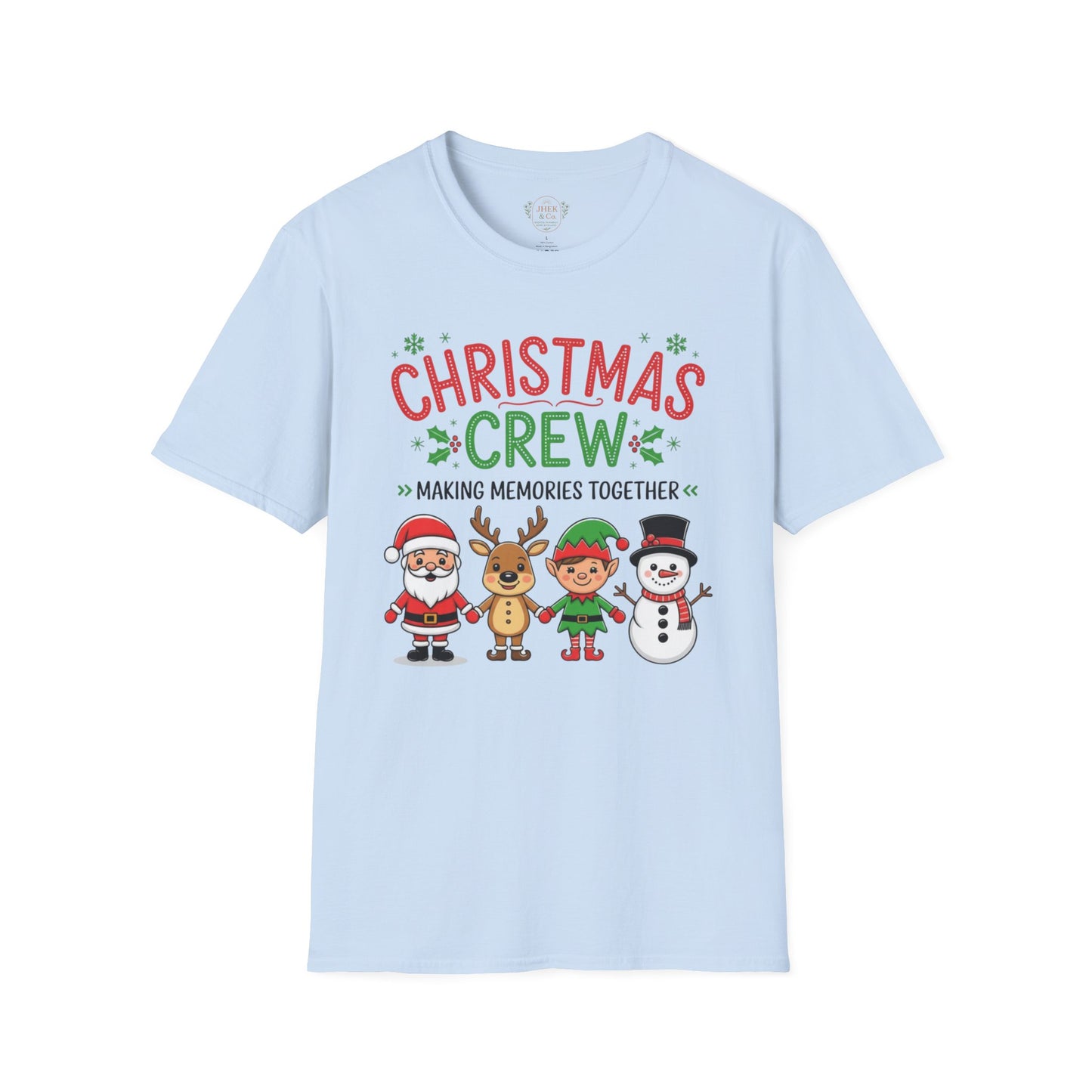 Adult Christmas Crew T-Shirt — Making Memories Together Holiday Tee