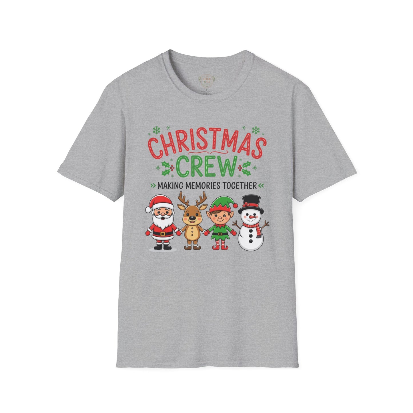 Adult Christmas Crew T-Shirt — Making Memories Together Holiday Tee