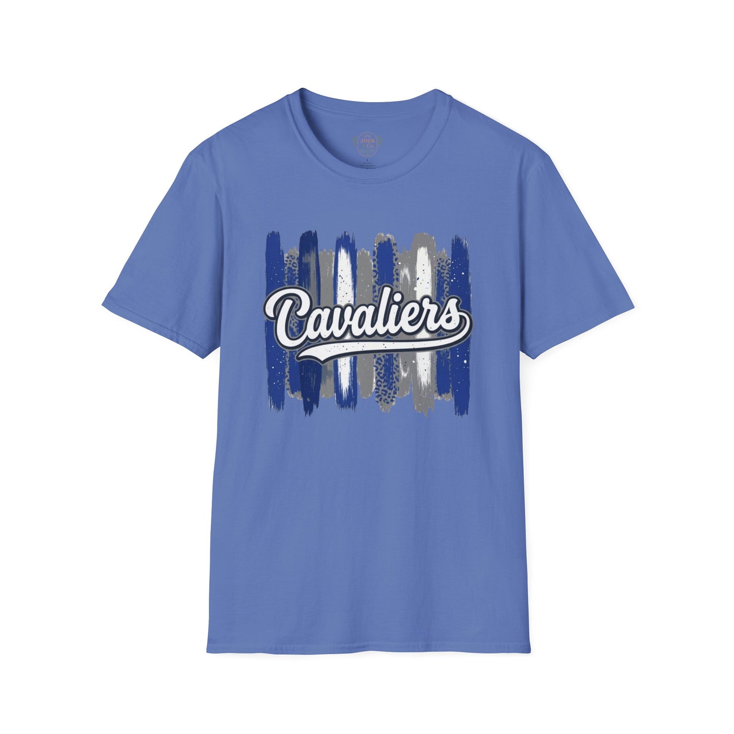 Cavaliers Brushstroke T-Shirt — Vintage Script School Spirit Tee