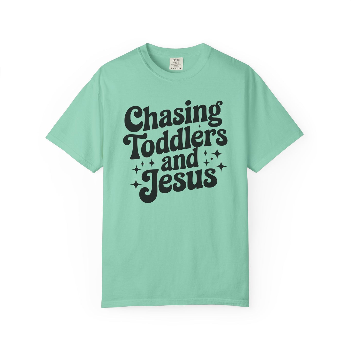 Chasing Toddlers and Jesus Graphic Tee