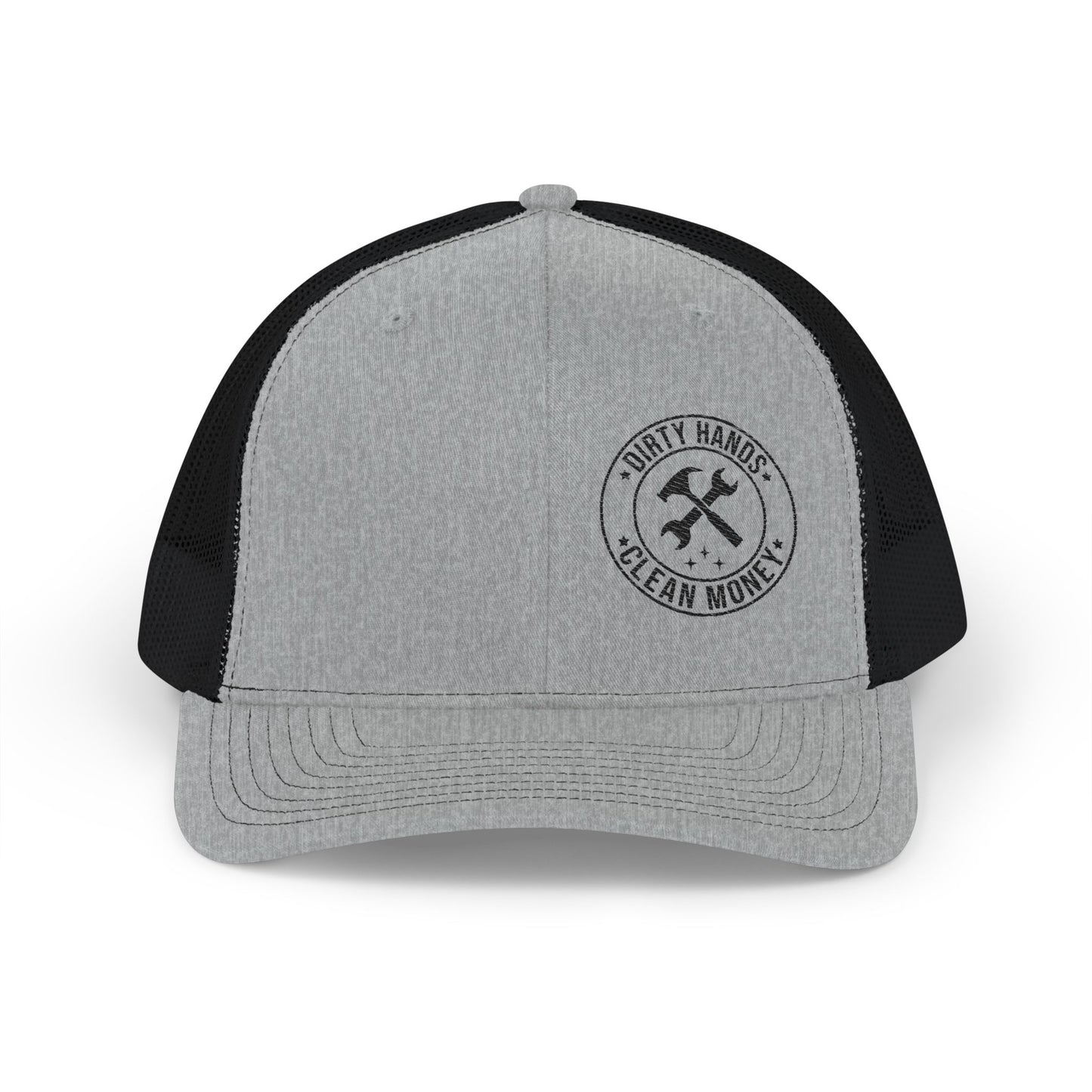 Dirty Hands Clean Money Embroidered Trucker Hat | Richardson 112